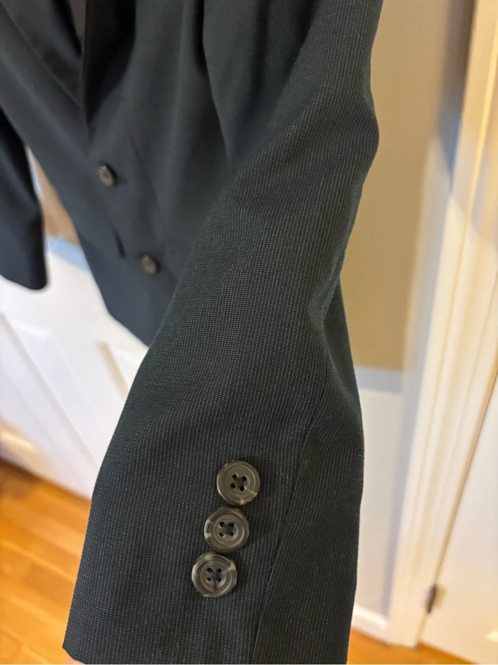 Izod Boys' Navy Two-Button Suit Jacket & Pants